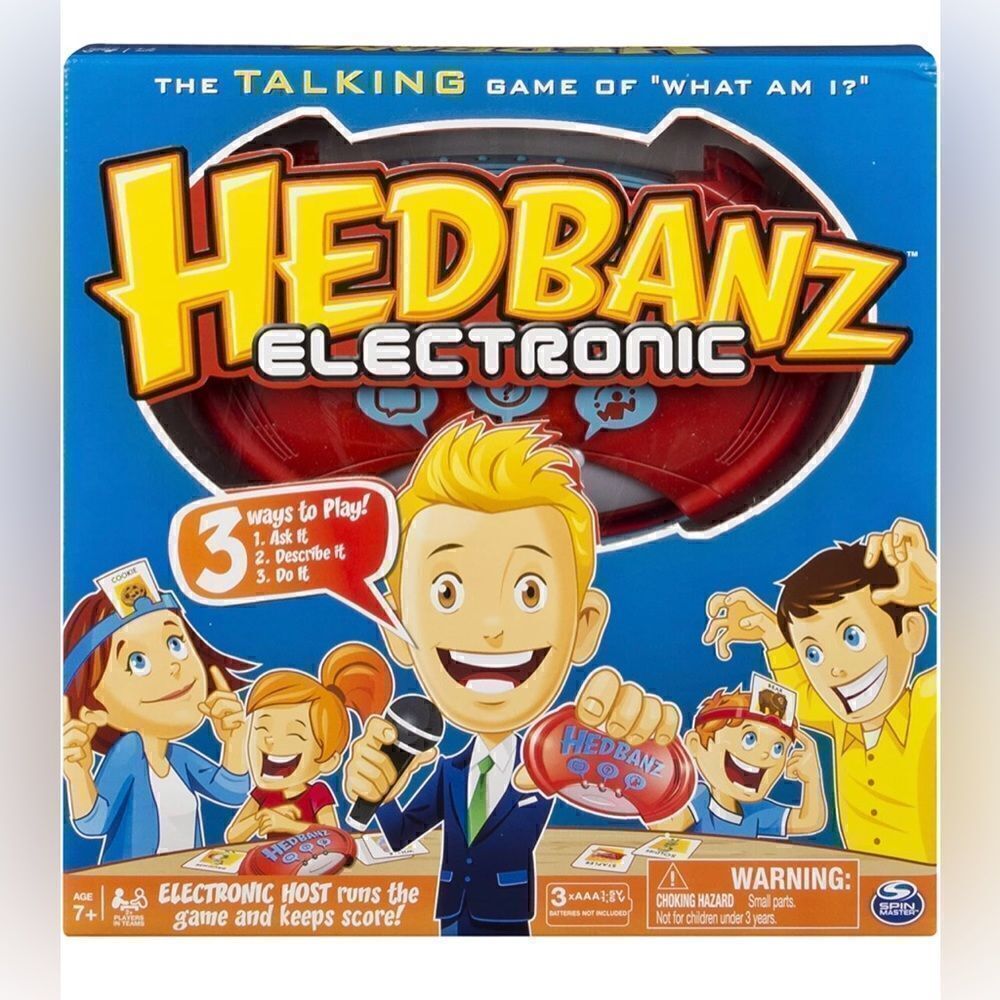 NEW Hedbanz Card Game Electronic Factory Sealed